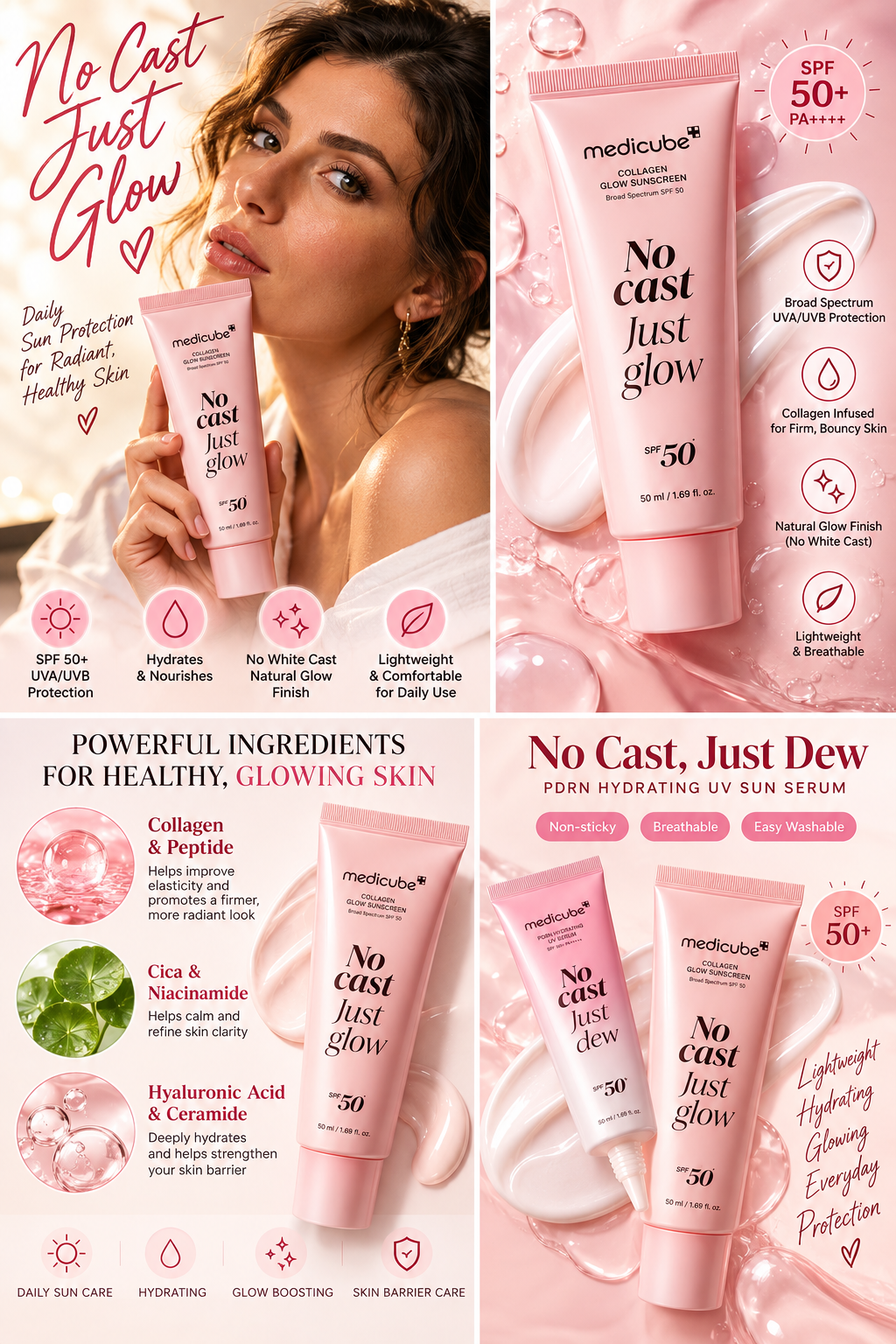 Medicube No Cast Sunscreen